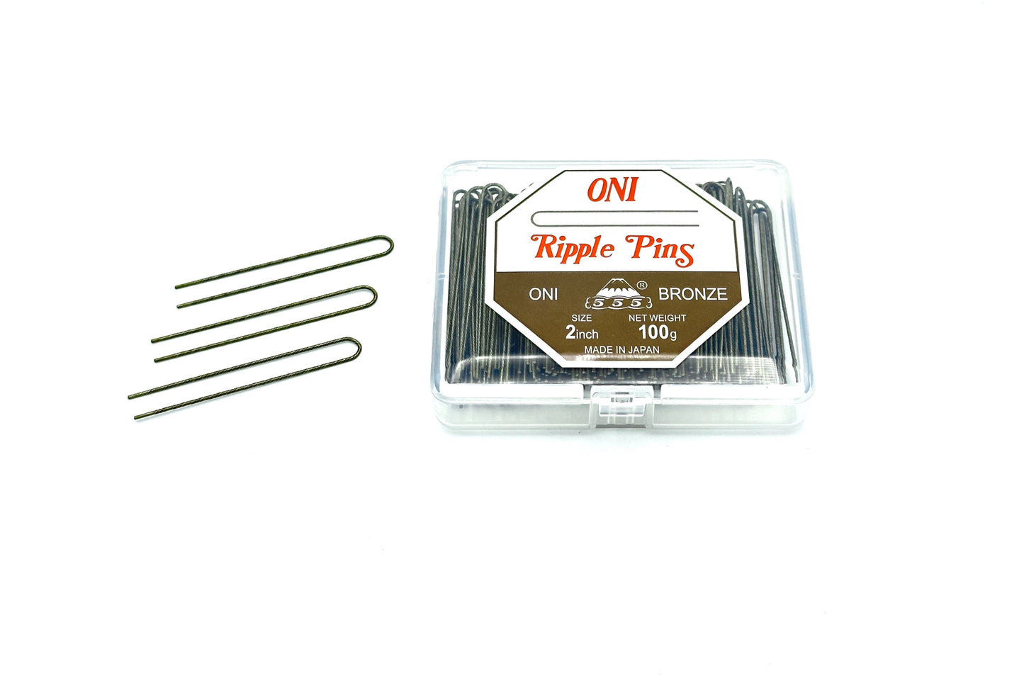 3 pins out of the box, 1 box of bronze 2"