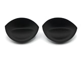 1 pair of black push up bust pads