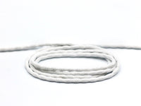 Cape weight, a metal chain encased in white cotton 