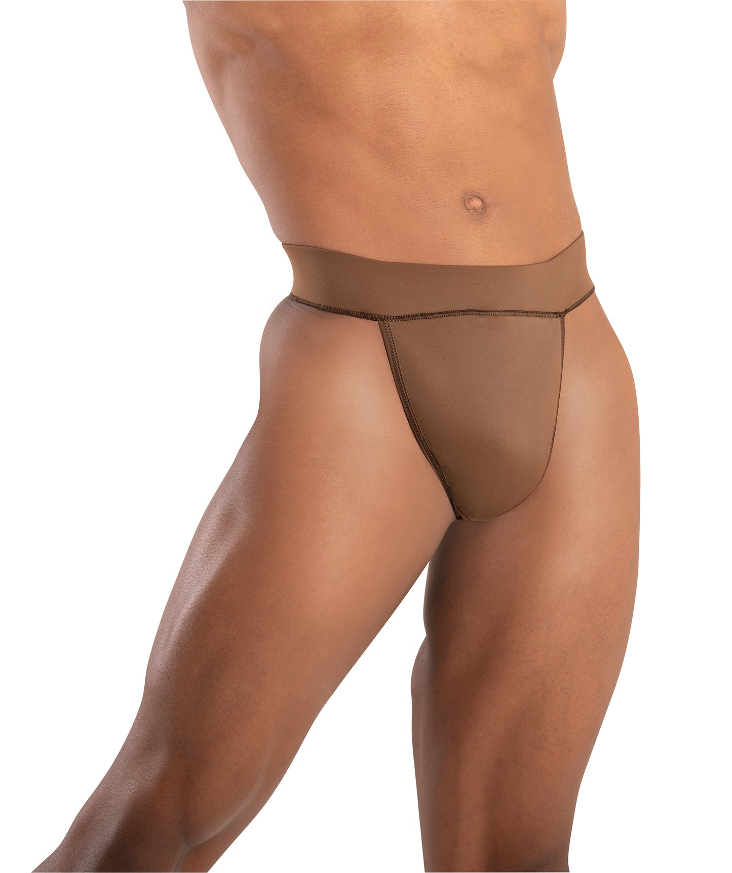 Cedar dance belt on model