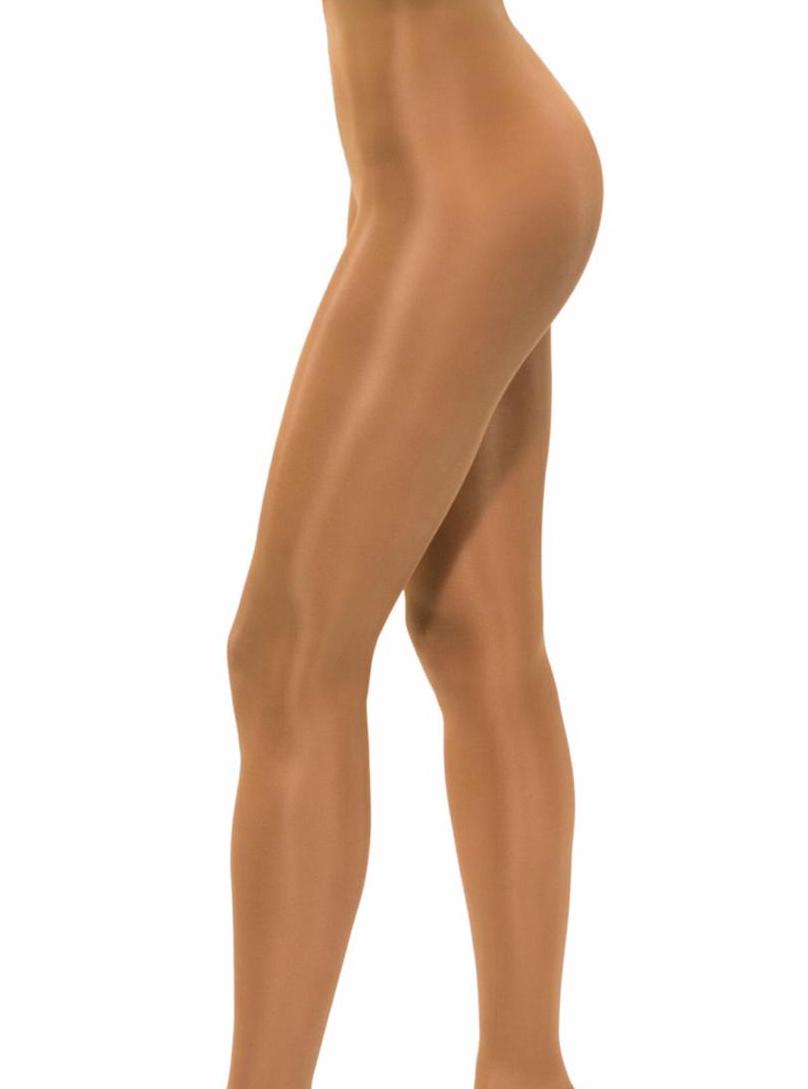 Cinnamon sheer to waist hosiery on legs