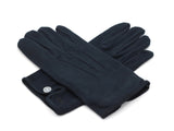 Black cotton dress gloves
