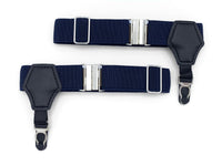 1 pair of sock garters in Navy