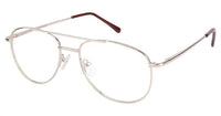 aviator eyeglass frames in gold: 1970's, 1980's reproduction eyeglasses