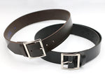 1 3/4" wide belts that come in brown and black with either gold and silver buckles perfect for sword belts and holsters